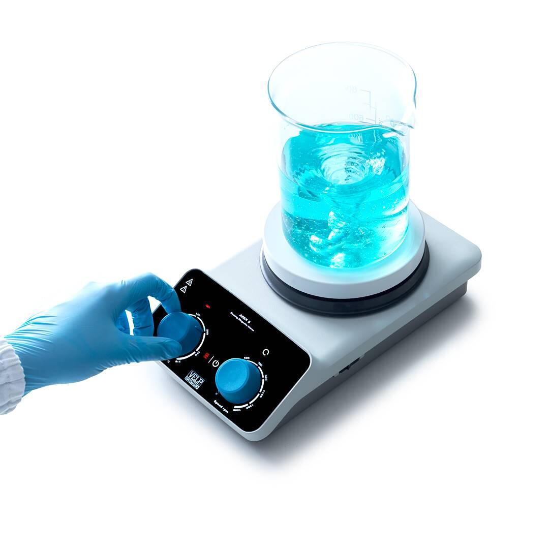 耐腐蝕加熱攪拌器 (圓盤/可接VTF)VELP AREX 5 - 騰億科技-1